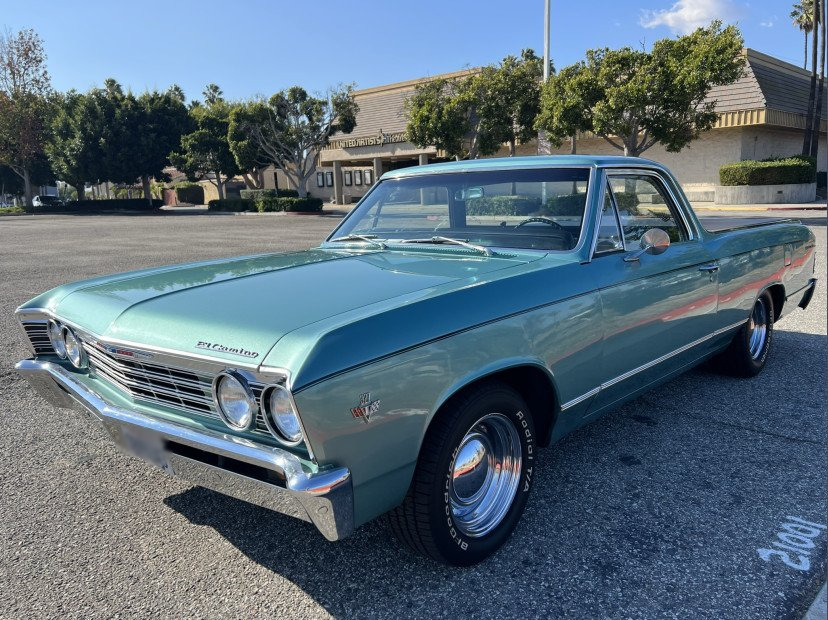 1967 chevrolet el camino v8