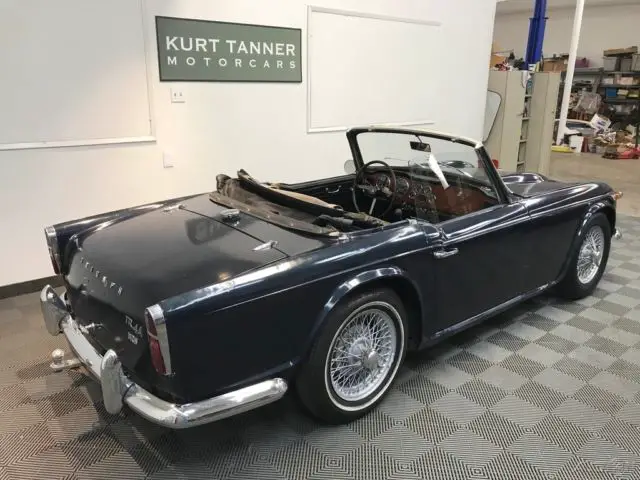 1966 triumph tr4a irs. 4-speed w/od gearbox. 35,655 miles with running engine