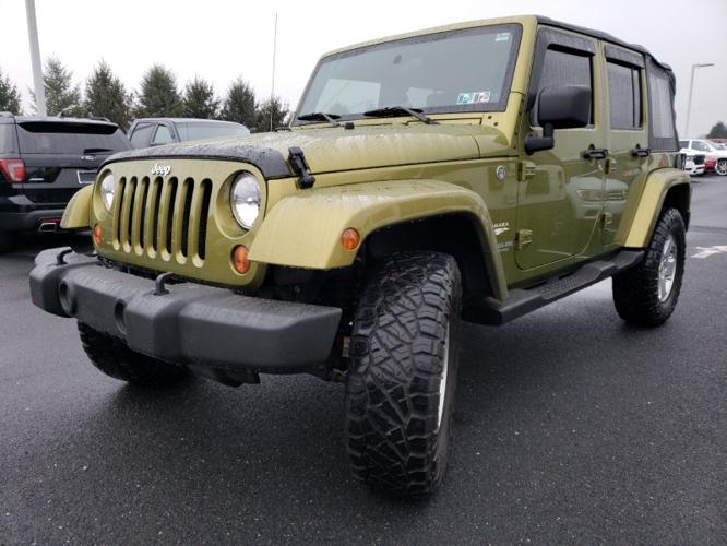 used 2007 jeep wrangler unlimited sahara mechanicsburg, pa 17050 for sale in defense depot, pennsylvania