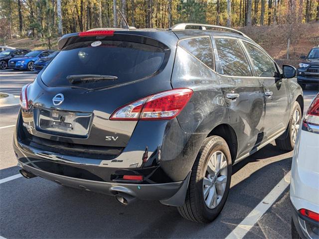 2012 nissan murano sv