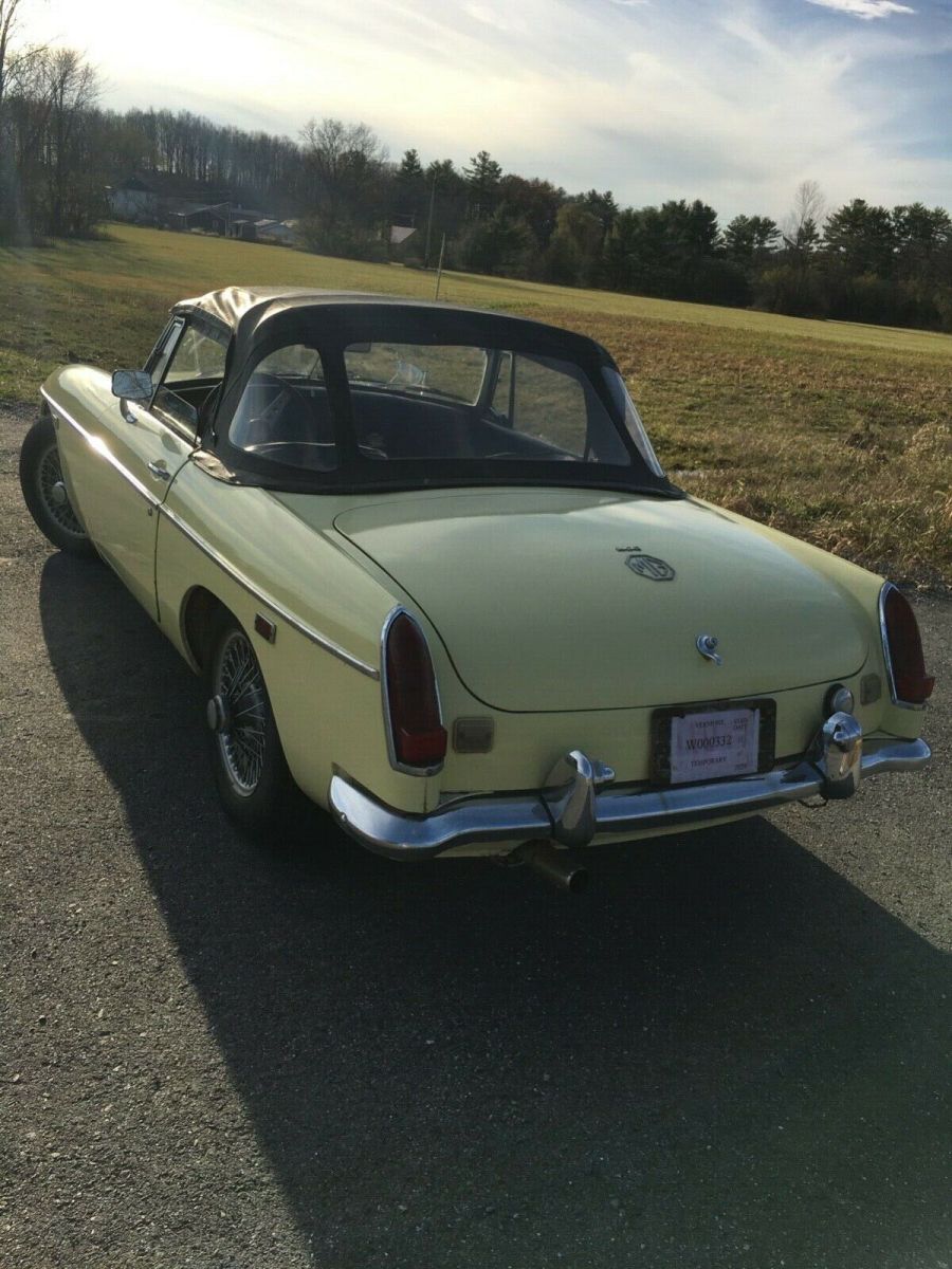 1969 mgb convertable