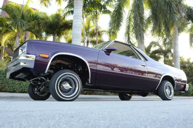 1986 chevrolet el camino lowrider not chevy monte carlo impala cadillac pickup