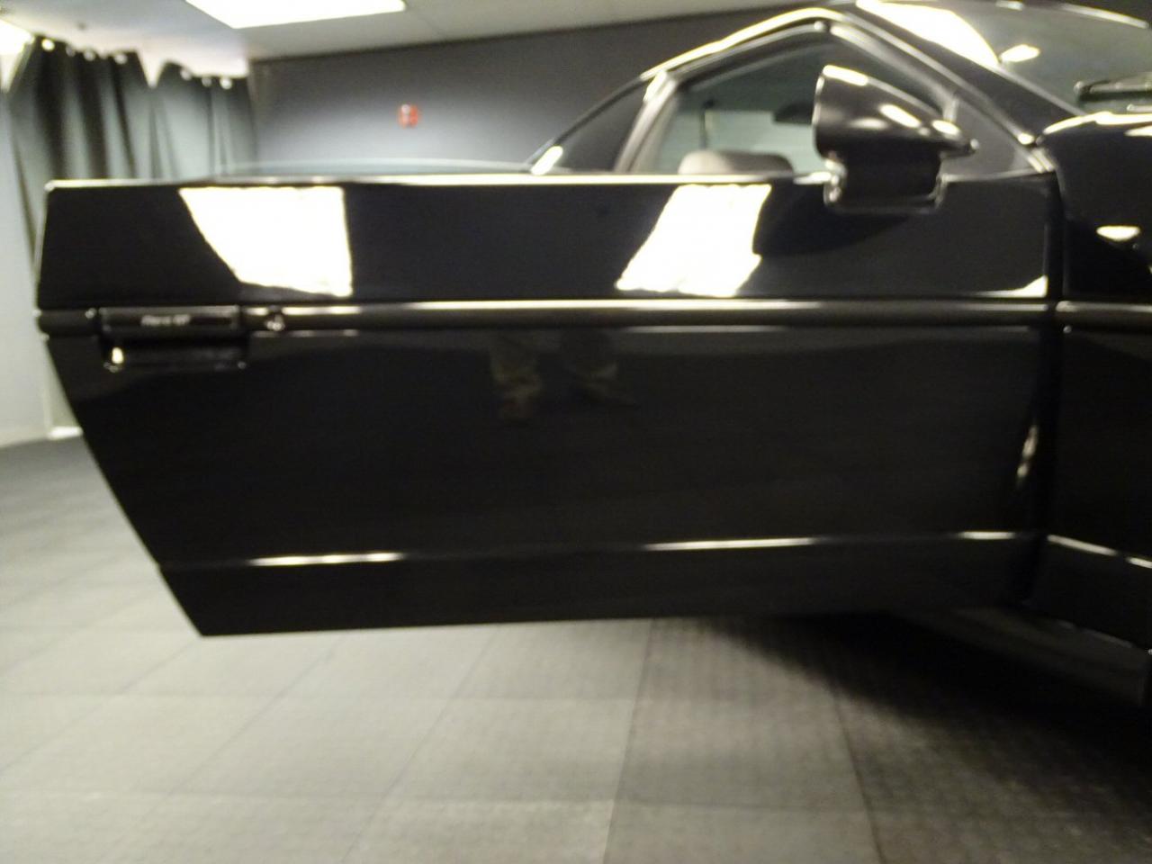 1987 pontiac fiero gt 33422 miles black coupe 2.8l v6 fi 4 speed automatic