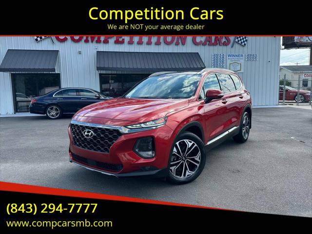 2020 hyundai santa fe limited 2.0t