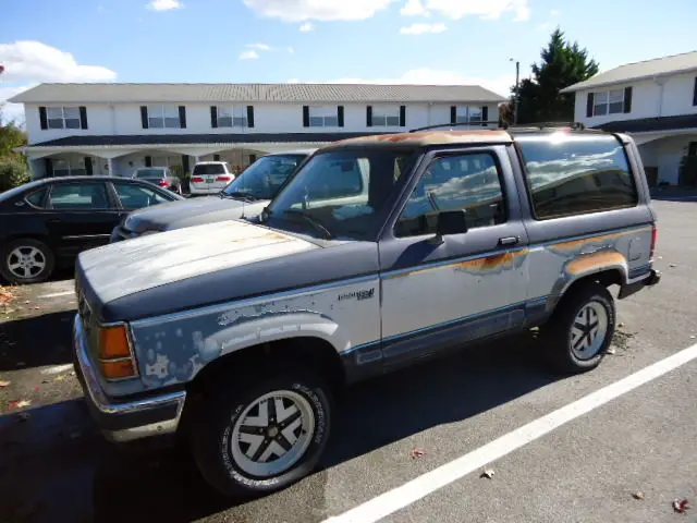 1990 ford bronco ii xlt "great project suv " original owner "new lower price"
