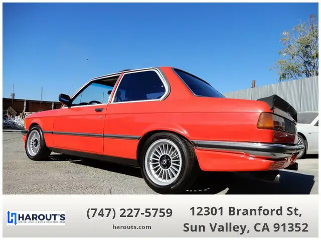 bmw 320is e21 recaro alpina m20 one owner for 35 years henna red no reserve
