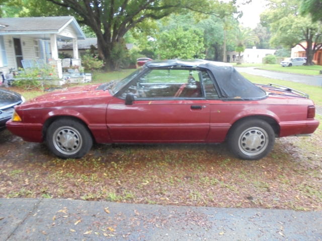foxbody convertible mustang 4cyl automatic overdrive