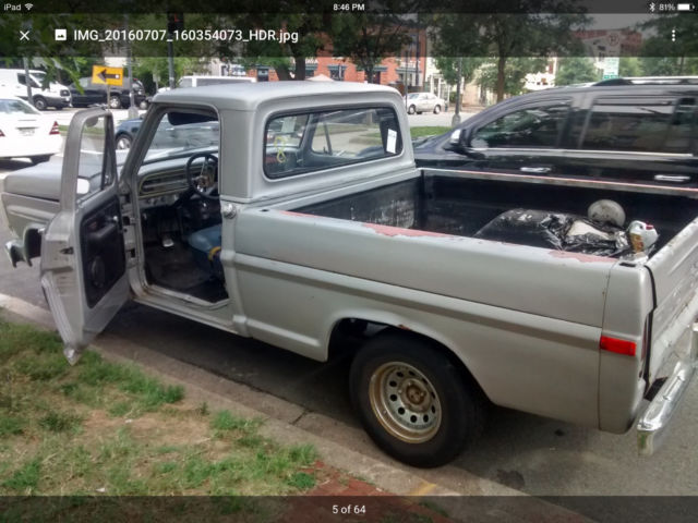 classic 1970 ford f-100 truck runs well hotrod/restore?