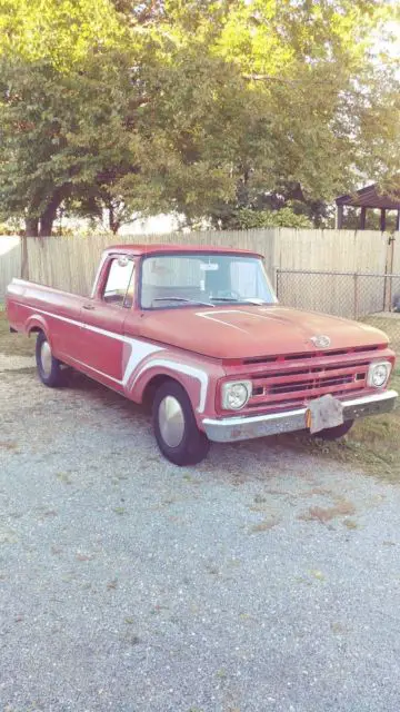 1963 ford f100 unibody long bed 460