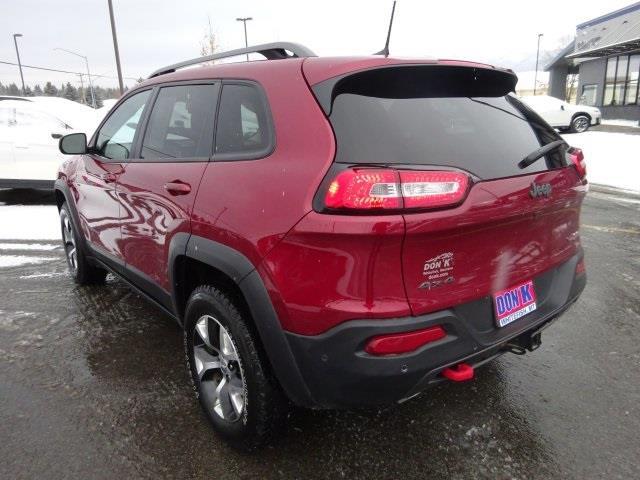 2016 jeep cherokee trailhawk 4x4 trailhawk 4dr suv for sale in whitefish, montana
