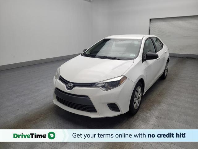 2015 toyota corolla le