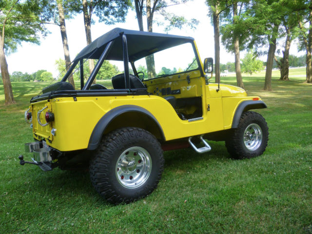 1975 jeep cj5 frame off restoration hot rod, convertible, 4x4, 4wd, sporty