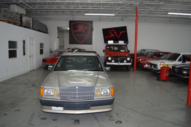 1986 mercedes-benz 190 series champagne great deal!