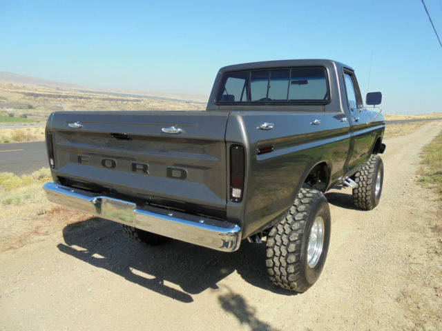 1976 ford f150 show truck short bed brand new restored 4x4 390 c6 f 150 swb