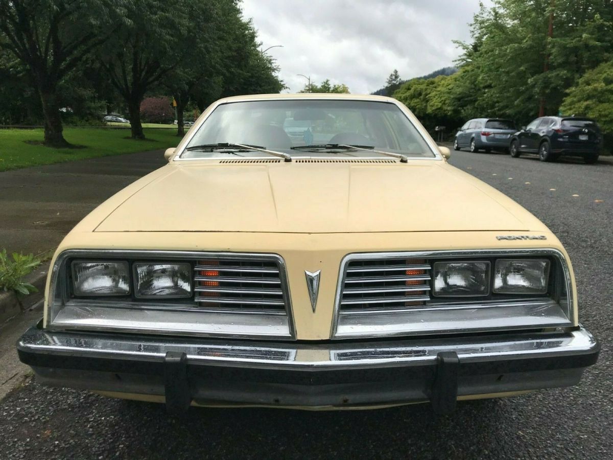 1980 pontiac sunbird v6 rwd