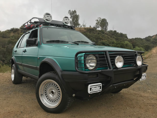 volkswagen volkswagon vw golf country syncro rally overland adventure bilstein