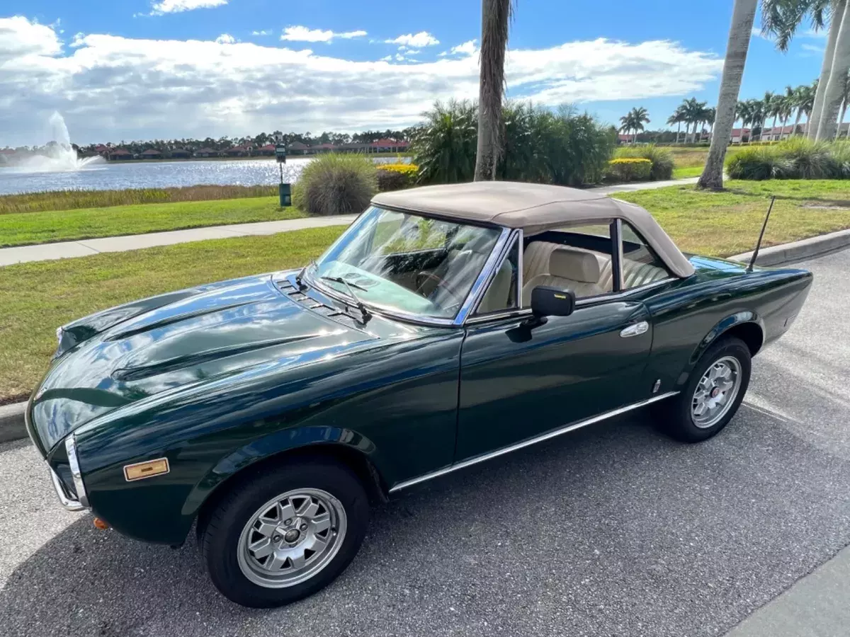1982 fiat spider 2000 used