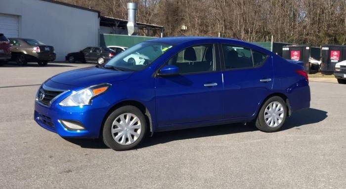 used 2017 nissan versa 1.6 sv danville, va 24541 for sale in danville, virginia