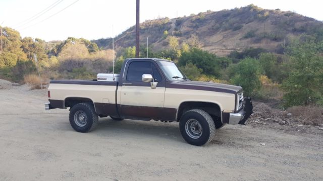 1987 chevy silverado k10 4x4