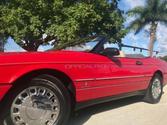 1993 cadillac allante base 2dr convertible 53,363 miles red convertible 4.6l v8