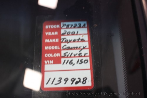 2001 toyota camry ce in ohio