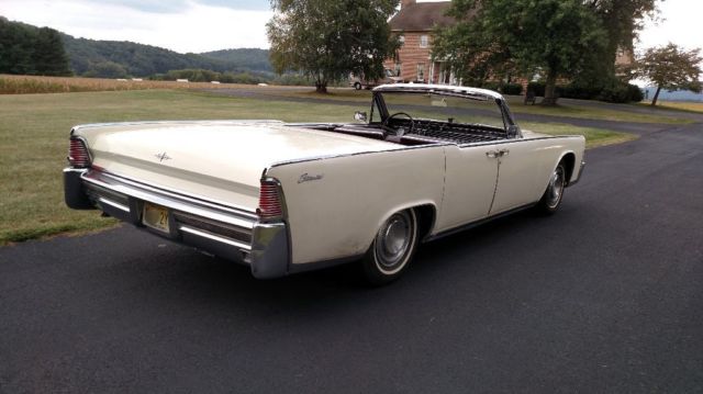 1965 lincoln continental convertible 430 ci v8 automatic