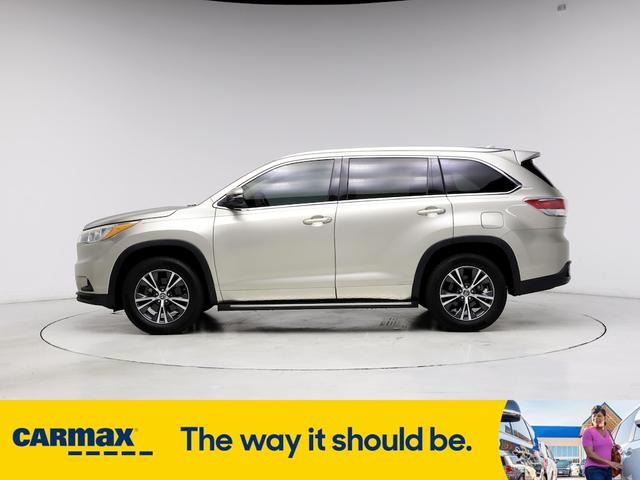 2016 toyota highlander xle