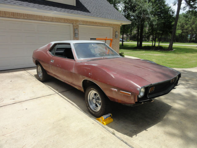 1973 amc javein z code 401 very solid and rare project car!