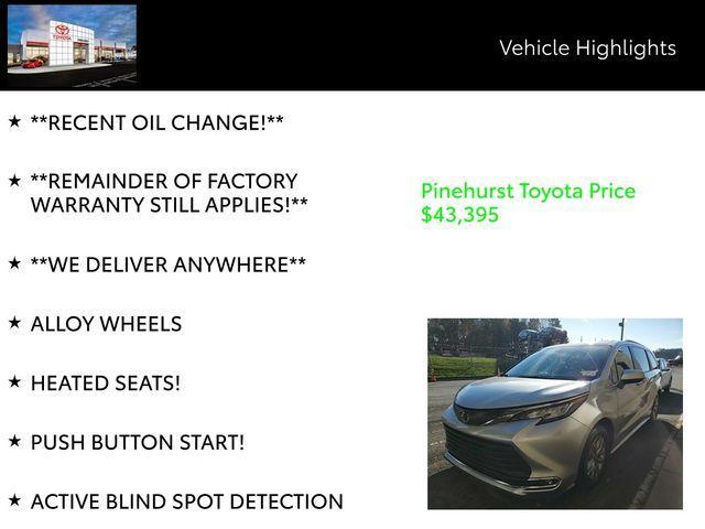 2023 toyota sienna xle