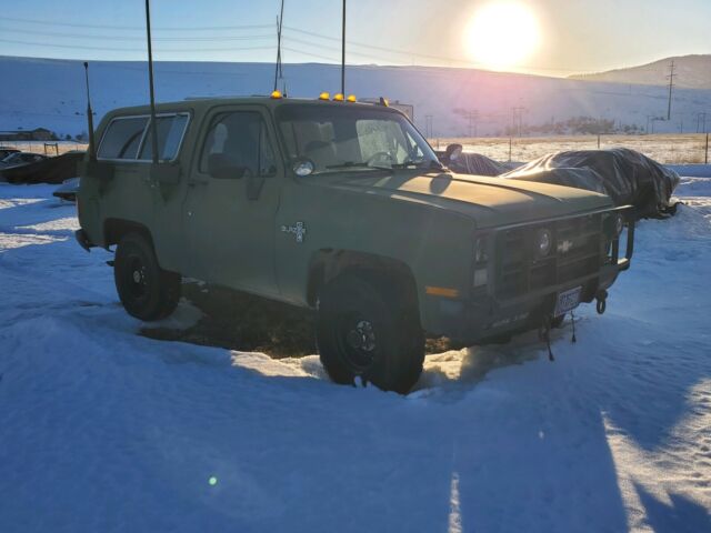 1986 chevrolet blazer 6.2 l diesel m1009 cucv. great shape rust free no reserve!
