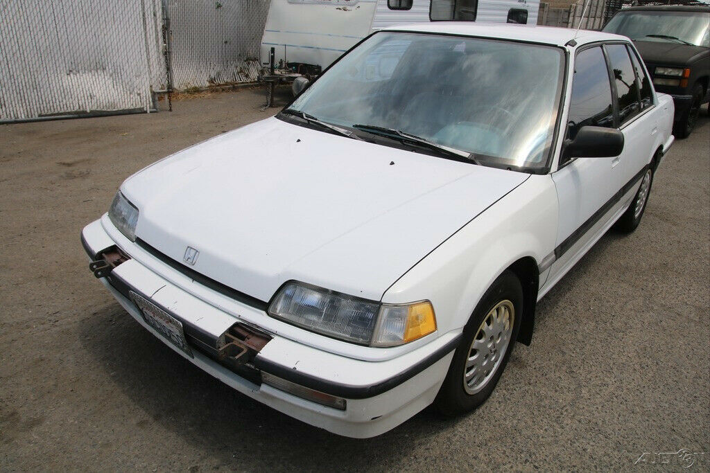 1991 honda civic lx sedan automatic 4 cylinder no reserve