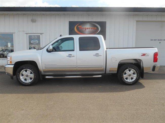 2013 chevrolet silverado 1500 4x4 crew cab lt for sale in bismarck, north dakota