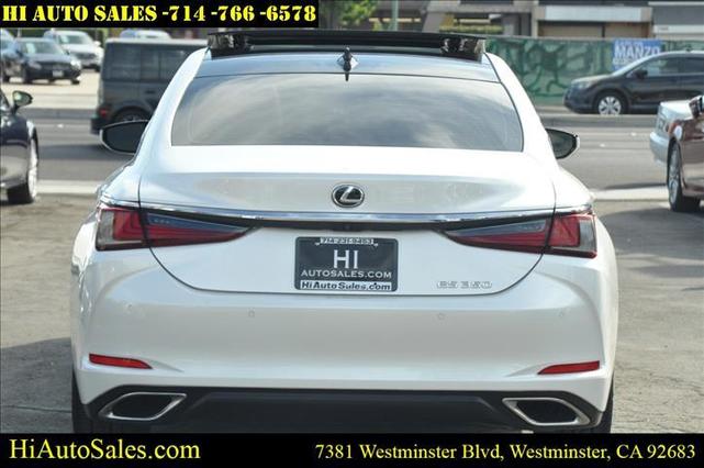 2019 lexus es 350 panorama roof