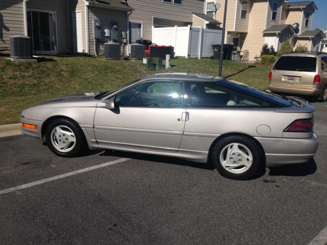 silver 1990 ford probe gt hatchback 2-door 2.2l 4 cyl automatic turbo gt
