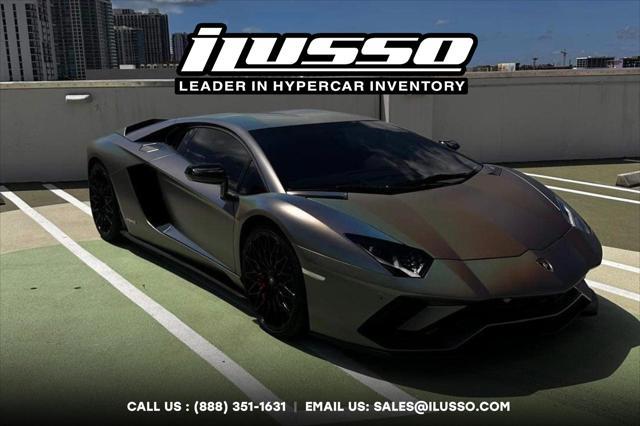 2018 lamborghini aventador s lp 740-4 s