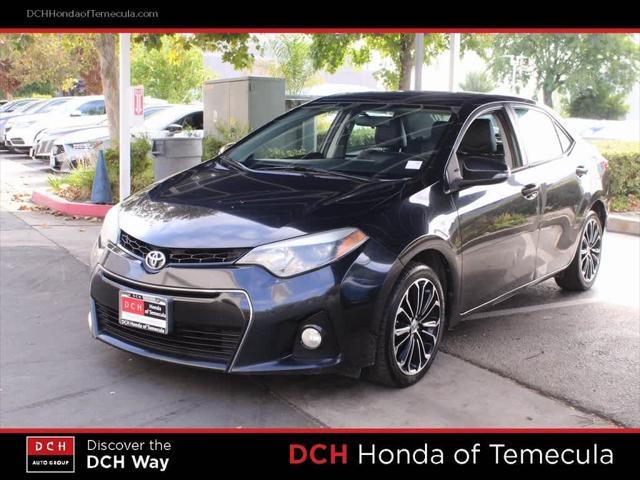 2015 toyota corolla s plus