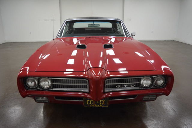 1969 pontiac gto 36971 miles red 400 turbo 400