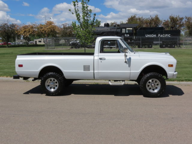 1968 chevrolet c/k20 2500 pickup 327 cid, 4x4 with gear vendor overdrive