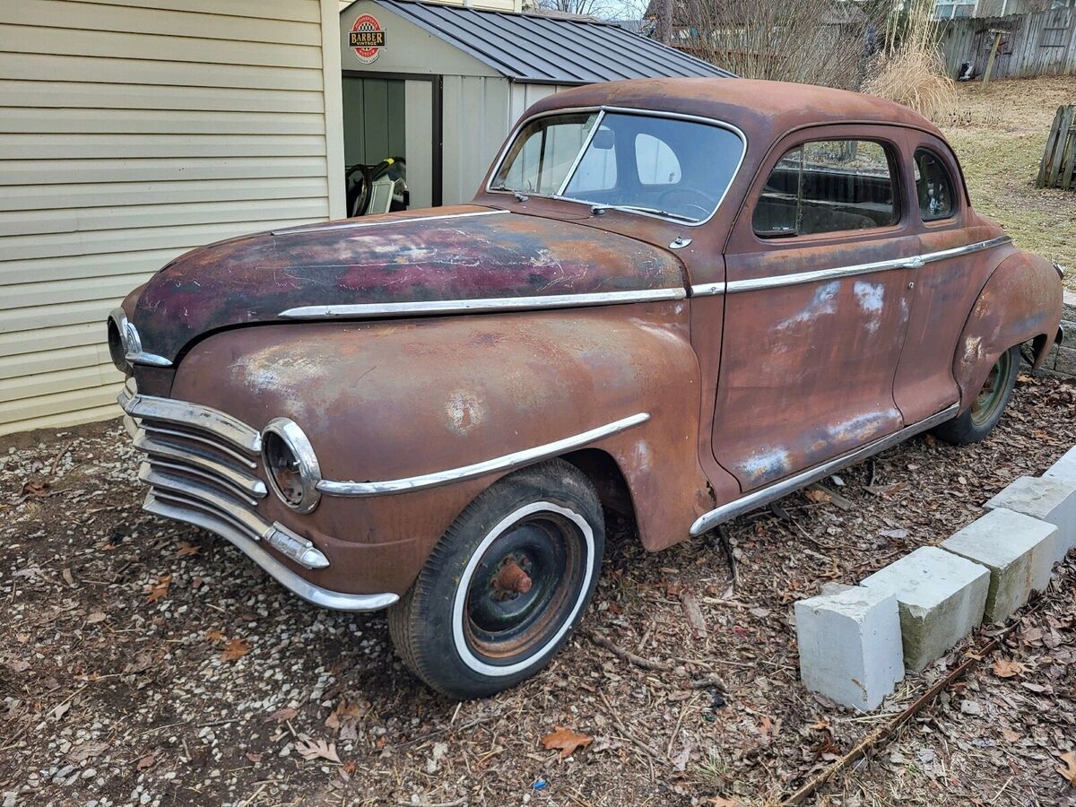 1947 plymouth special deluxe business coupe 5 window 2 door hotrod ratrod gasser