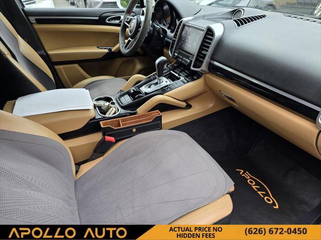 2018 porsche cayenne platinum edition