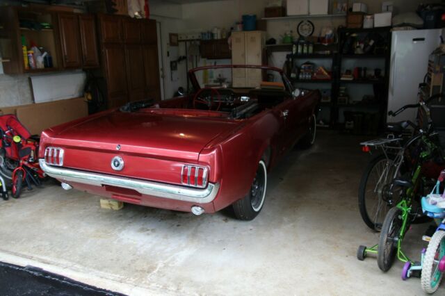 1964 1/2 mustang convertible project, 90% finished