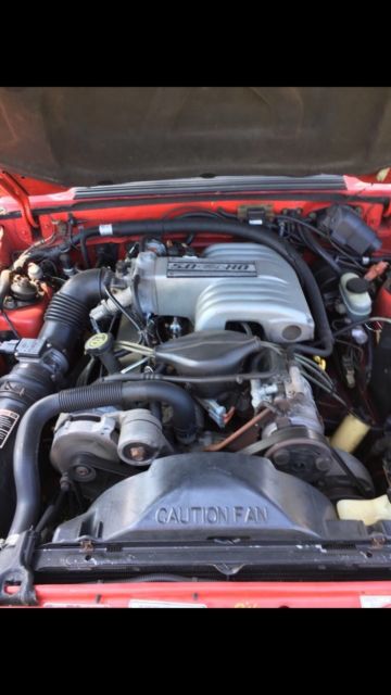 1993 mustang gt convertible car