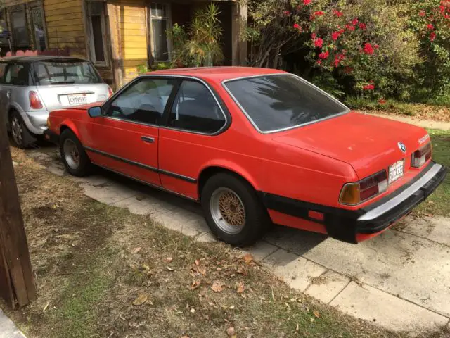 1983 bmw 633 csi - all original - dealer upgraded wheels - manual transmission