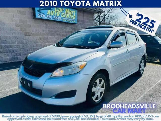 2010 toyota matrix s