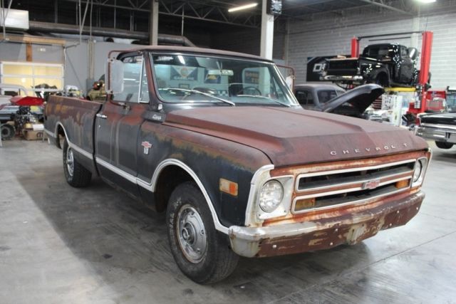 1968 c-10 custom,350ci,auto,ps,rat rod,hot rod project,original!