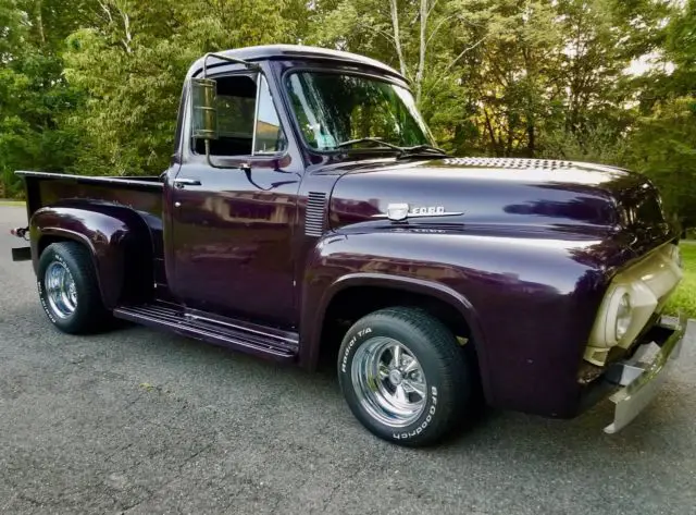 1954 ford f100 hot rod cruiser, sbc 350, auto trans, great cruiser, see video!