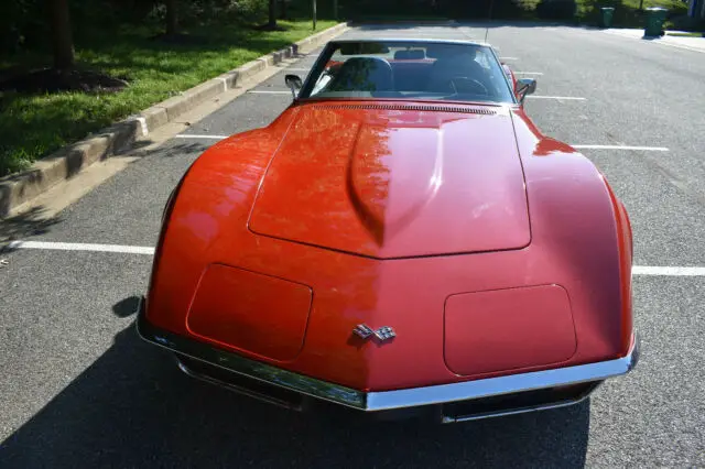 1972 chevrolet corvette convert.; #'s matching 350 c.i./ 200 h.p., auto (video)