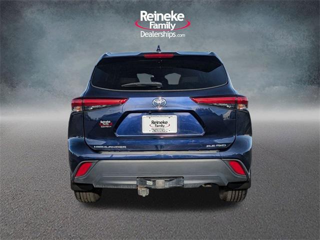 2020 toyota highlander xle