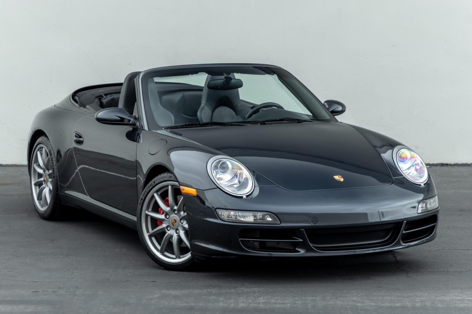 2007 porsche 911 carrera s cabriolet 6-speed