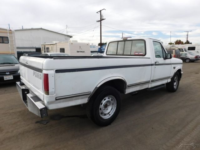 c 1992 ford f-150 s used 4.9l v6 12v manual pickup truck no reserve